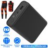 20000mAh 5V 2A Power Bank for Heated Jackets Vests Pants Gloves Scarves DC 7.4V 2A Heated Clothing Replacement Battery Pack for Men Women