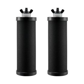 VEVOR Purification Water Filter Replacement for Gravity Filter System 2 Pack (Filter Cartridge Material: Activated Carbon + Ultrafiltration Membrane Filter Cartridge)